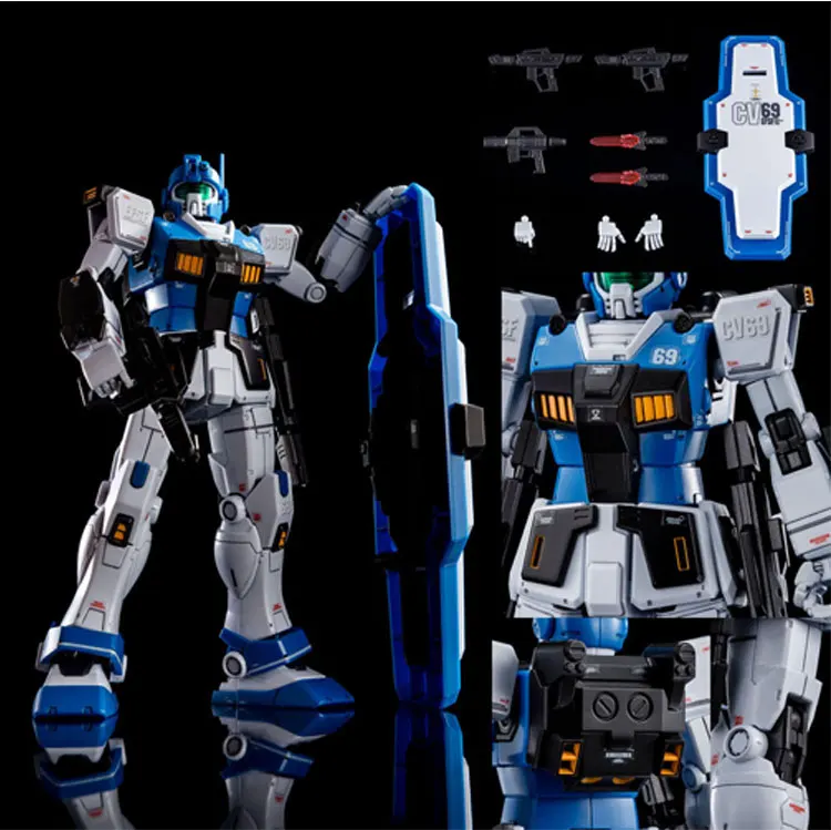Оригинальный Gundam HG 1/144 модель RGM 79HC GM с изготовленным на заказ E 2 луч пистолет