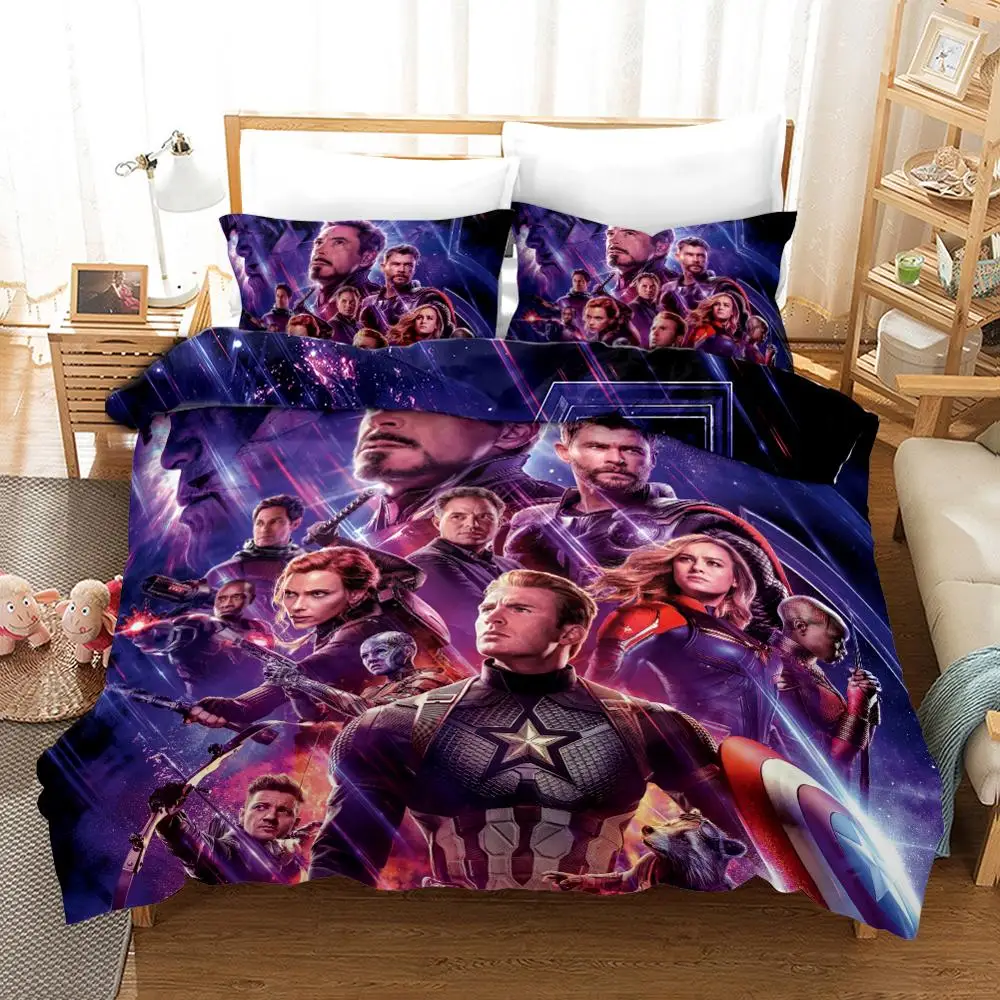 3D print bedding set queen size quilt covers for boys single home textile 3 pcs children's bedroom decoration free shipping new | Дом и