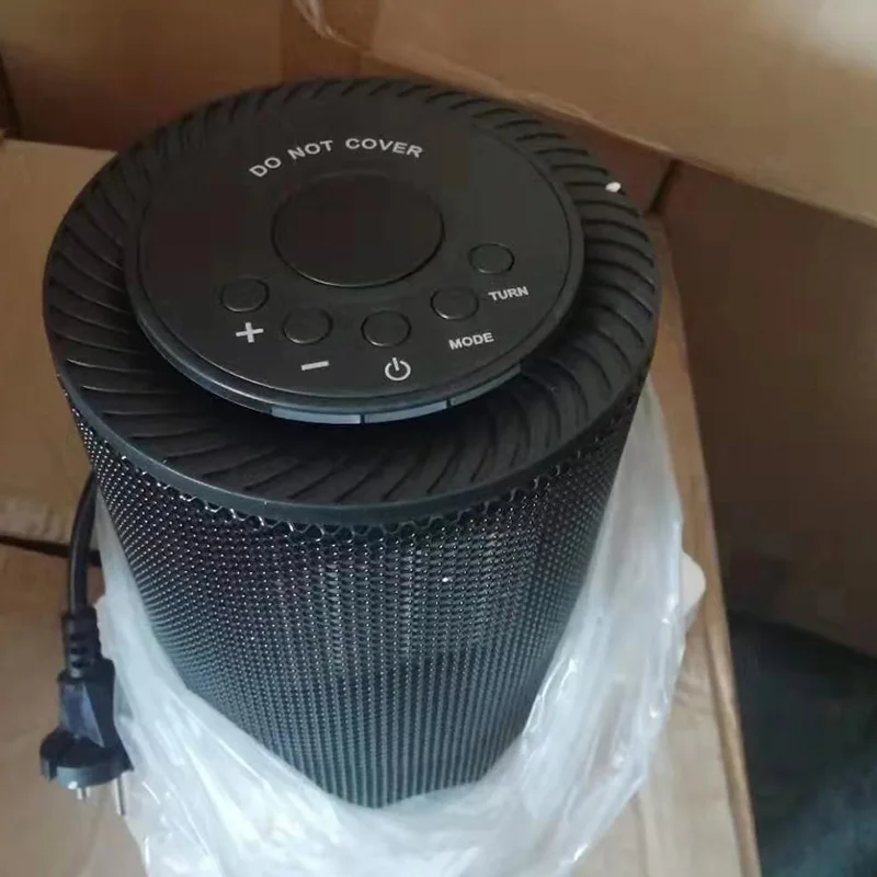 

Ceramic Space Heater Portable Electric Heater Fan with Adjustable Thermostat, Auto Oscillate, Tip-Over and Overheat Protection E