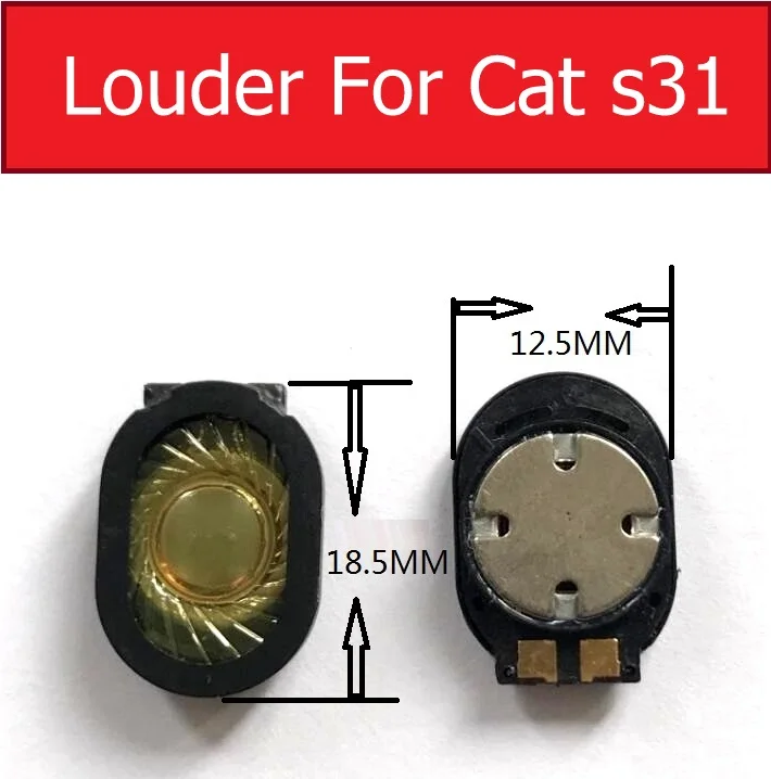 Громкий динамик звонка для Cat S31 громкий звуковой модуль ЗУММЕР гибкий кабель