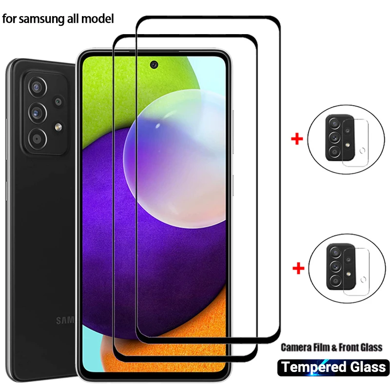 

a52 samusng samsung glass, full-cover samsunga32 tempered glass for samsung a72 a71 a52 a51 a32 a22 camera protection galaxy a32 5g a 52 screen protector samsung a 32 glass