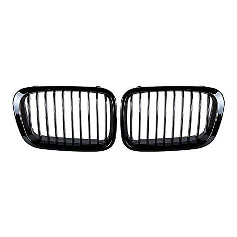 Передние грили для почек совместимые с BMW E46 3 серии 320I 325I 325Xi 323I 328I 330I 4D 4 двери 1998-2001