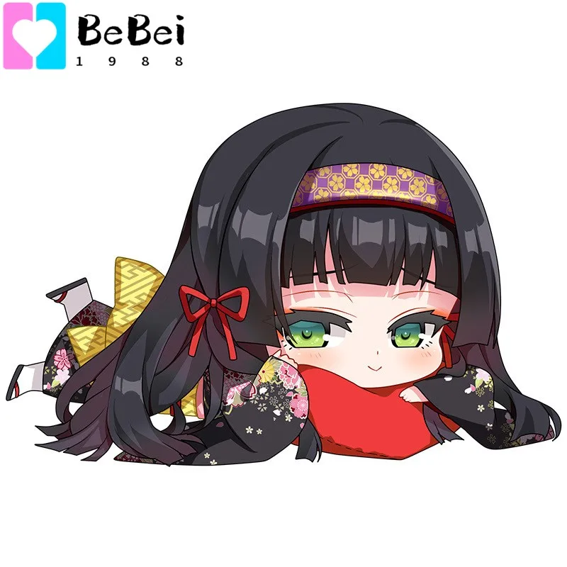 

Anime Beautiful Lianhua Lying Pillow hugs Surrounding Wanhuajing Cushion Plush Doll Gift Travel Pillow covers decorative 40*50cm