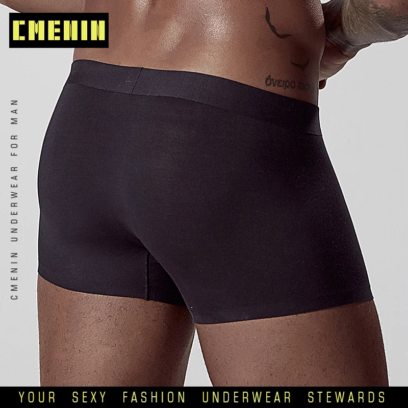 Мужские боксеры, нижнее белье, мужские боксеры, модальные мужские трусы, дышащие боксерские шорты, мужские трусы, мягкие, Ropa Interior Gay Cueca AD308