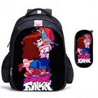 Пятница ночь Funkin игры рюкзак 3D принт рюкзак студентам школьная сумка светильник ортопедии Книга сумка унисекс Mochila feminina
