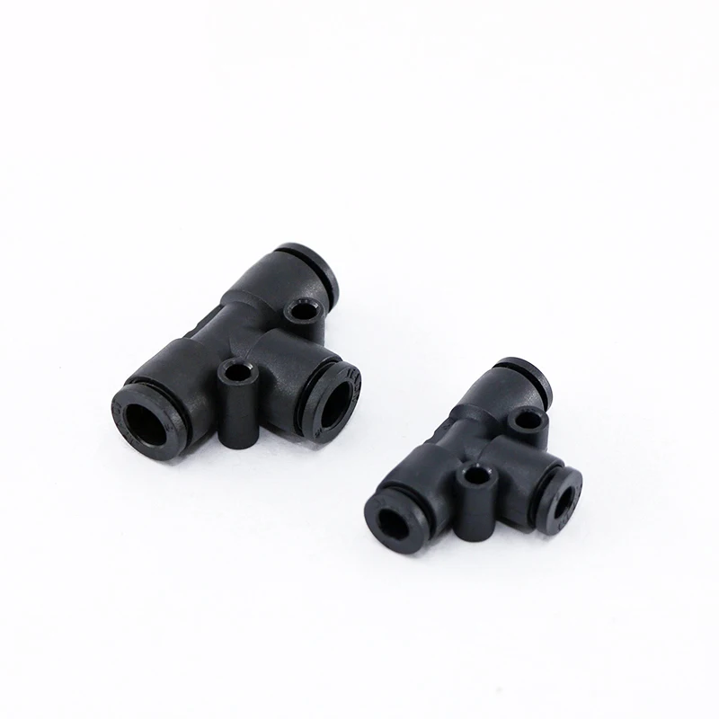 1PC T/Y Type Mini Pneumatic Push In Fittings For Air/Water Hose and Tube Connector 4mm 6mm PY/PE | Обустройство дома