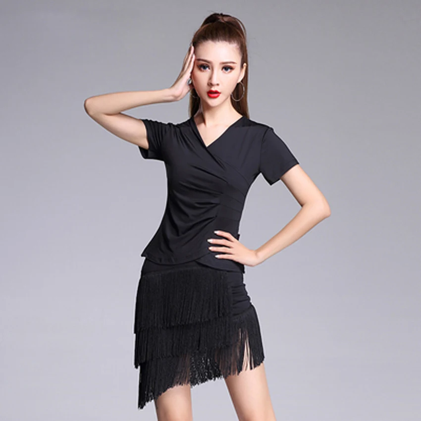 Винтажная блестящая Модная одежда с v-образным вырезом 1920-х блестками и бахромой