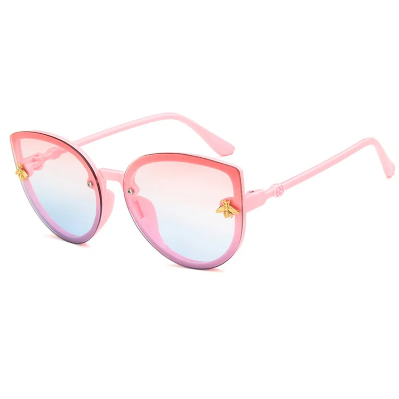 2021 Роскошные пчелка Мода для детей солнцезащитные очки мальчиков и девочек