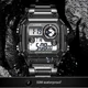 2021 LIGE New Sports Men Digital Watch Creative Diving Watches Male Steel Waterproof Wristwatch Alarm Clocks Relogio Masculino Other Image