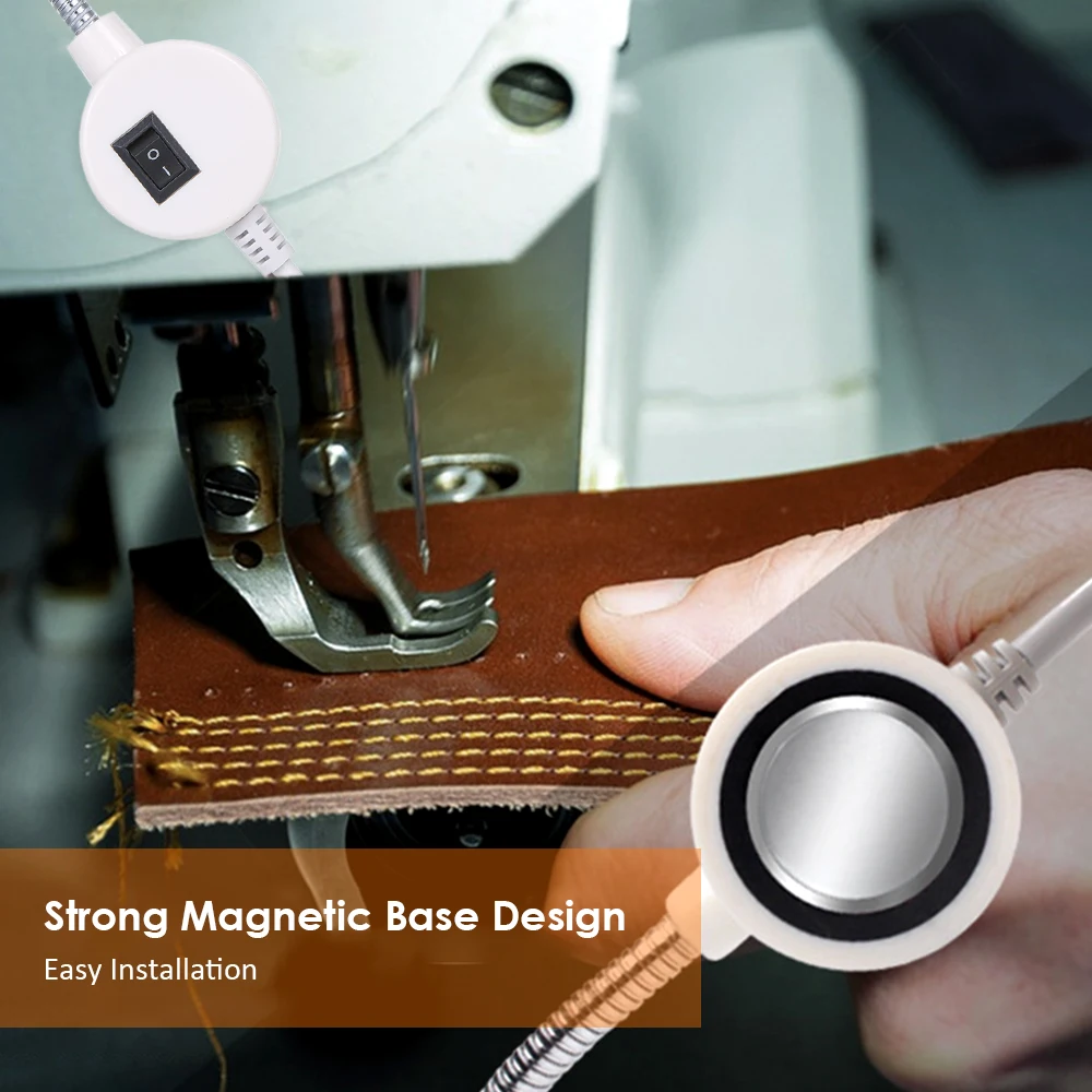 AC110 250v супер яркая светодиодная подсветка для швейной машины