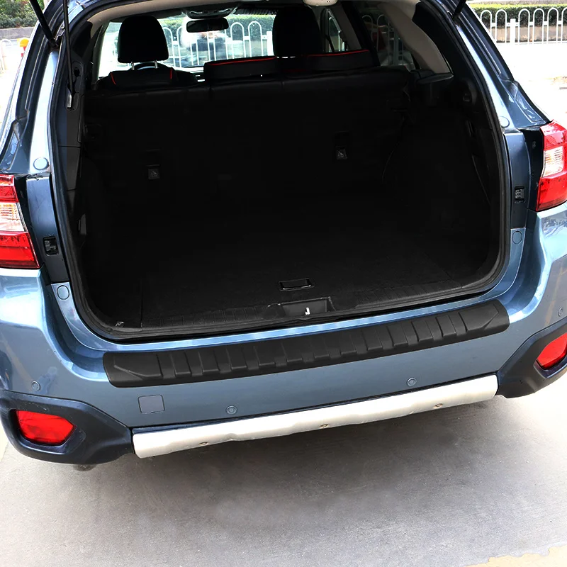 Накладка на багажник автомобиля QHCP защитная резиновая накладка задний бампер