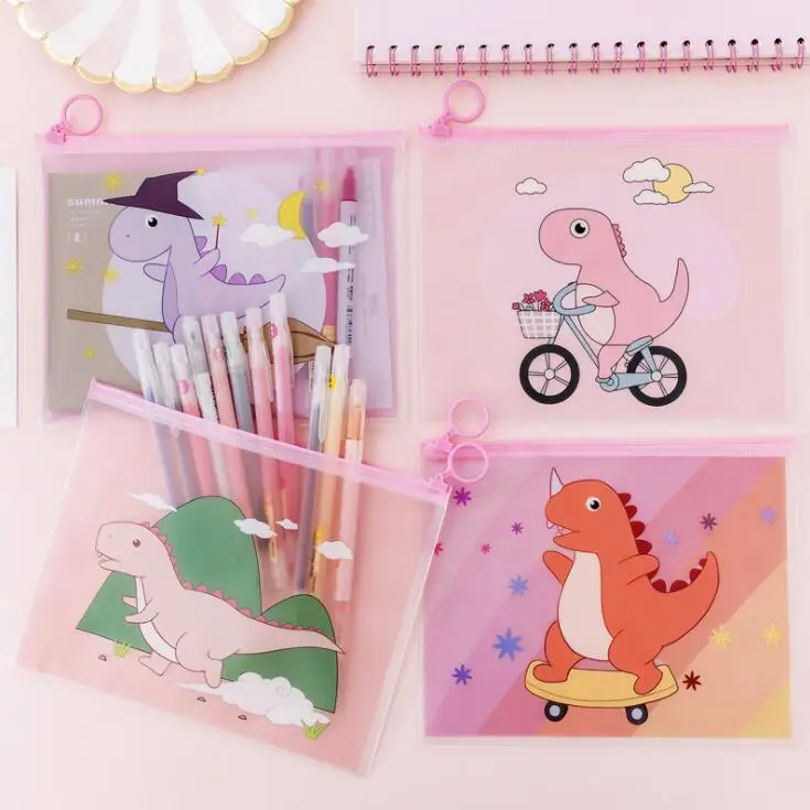 Новинка 1 штука Kawaii водонепроницаемый в форме динозавра A5 файл папка документа