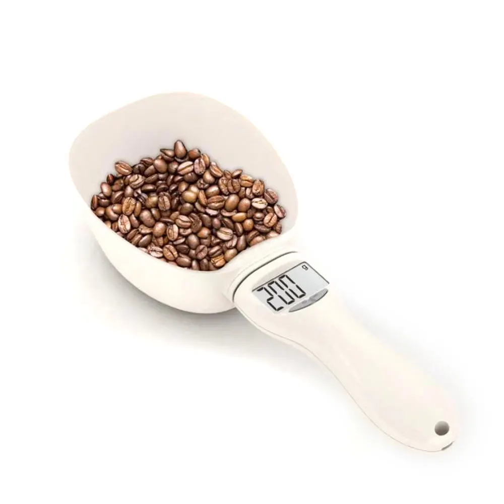 

Pet Food Scale Cup For Dog Cat Feeding Bowl Spoon Kitchen Portable Pet Scoop For Measuring Water Food With Led Display