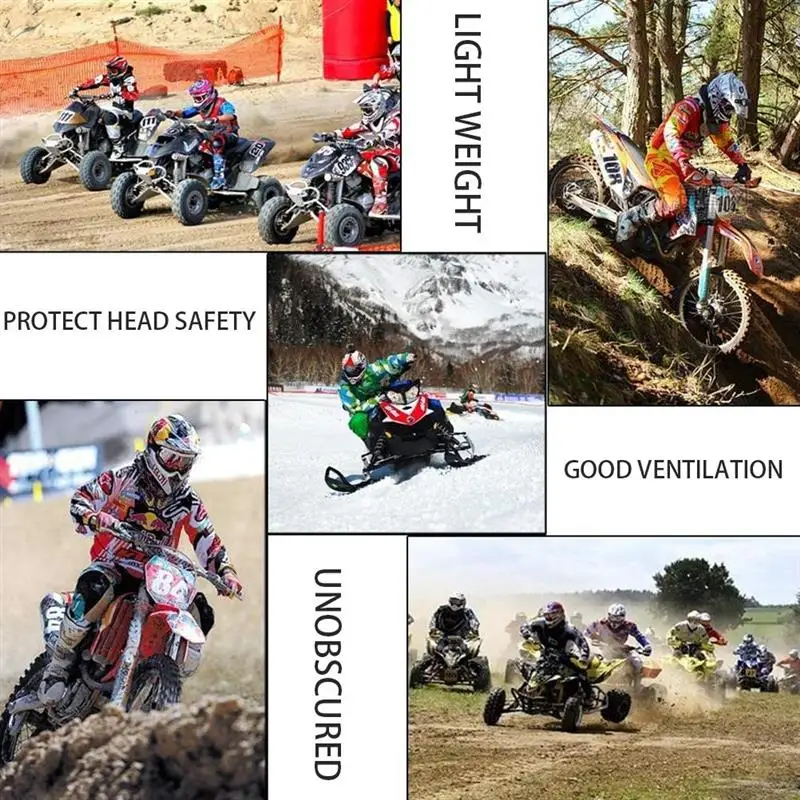 Мотоциклетный шлем с защитными очками защитное покрытие для лица мотокросса
