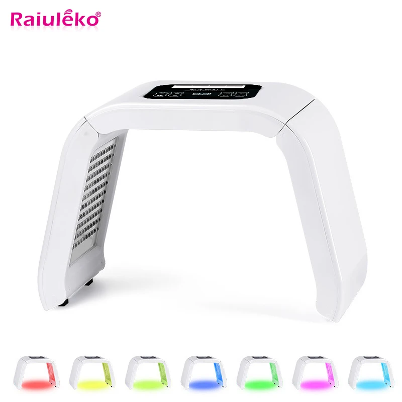 7 видов цветов фотонный спектрометр PDT LLLT светодиодная терапия против морщин акне