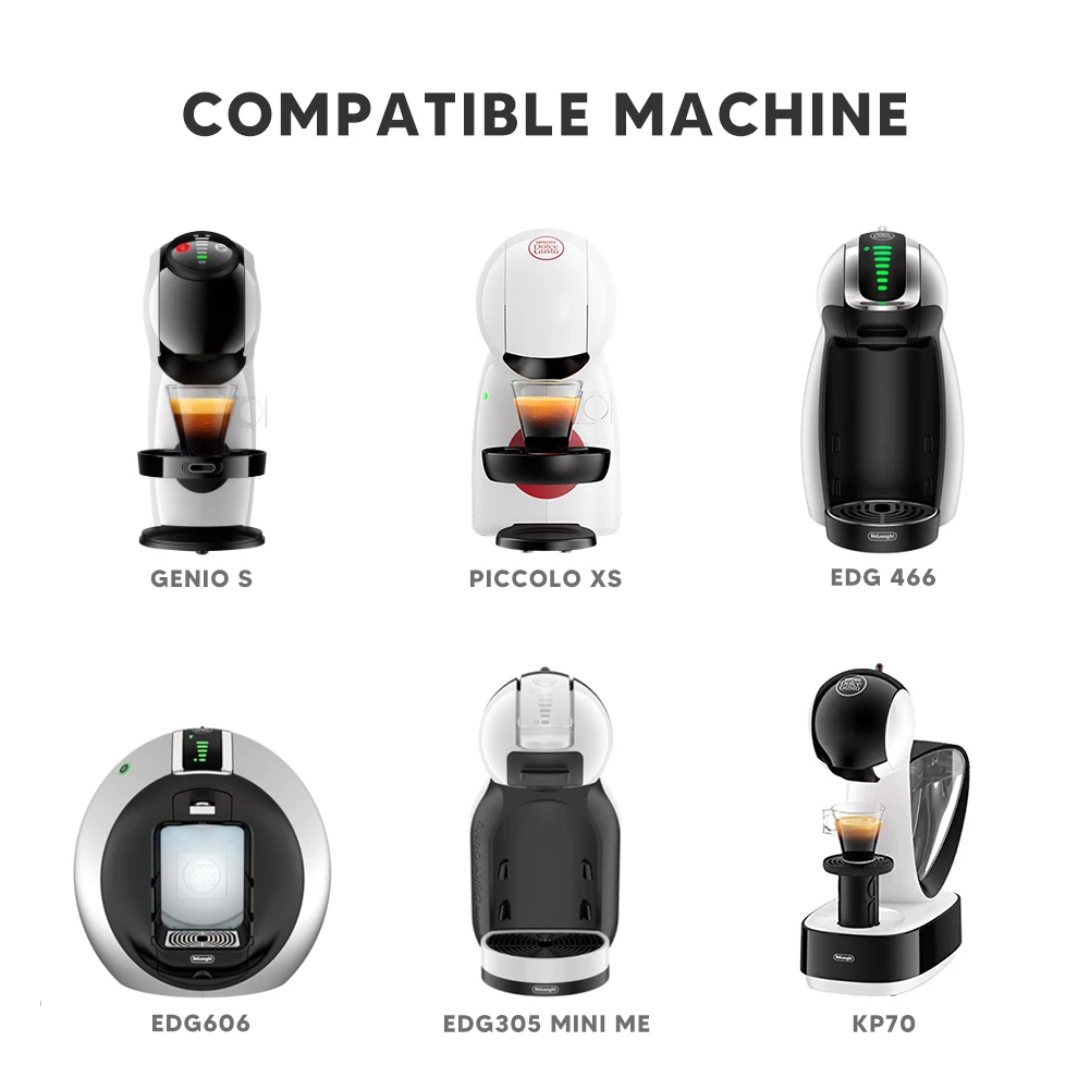 Piccolor XS Coffee Adapter for Nescafe Dolce Gusto Holder Convert Reusable Accessories Filter Multicap Taste Adapapter | Дом и сад