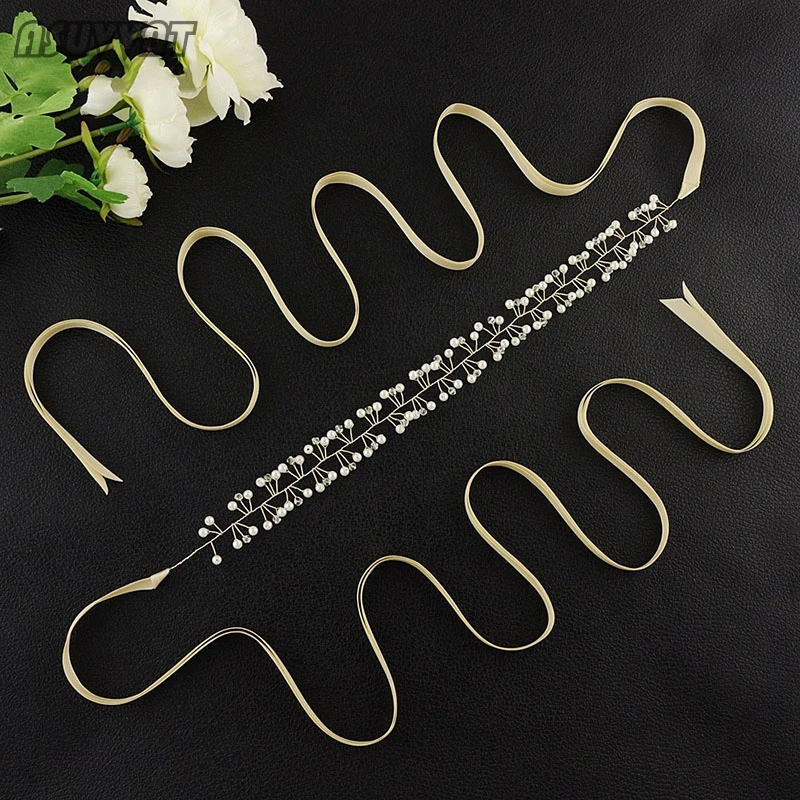 Аксессуары для свадебного платья модная аппликация пояс повязка на голову со