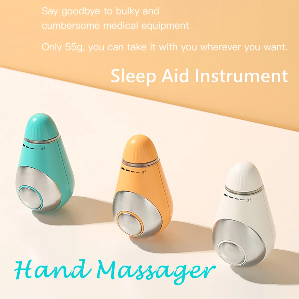 

EMS Sleep Aid Device Hand-held Micro-current Intelligent Relieve Anxiety Depression Sleep Instrument Insomnia Sleeper Massager