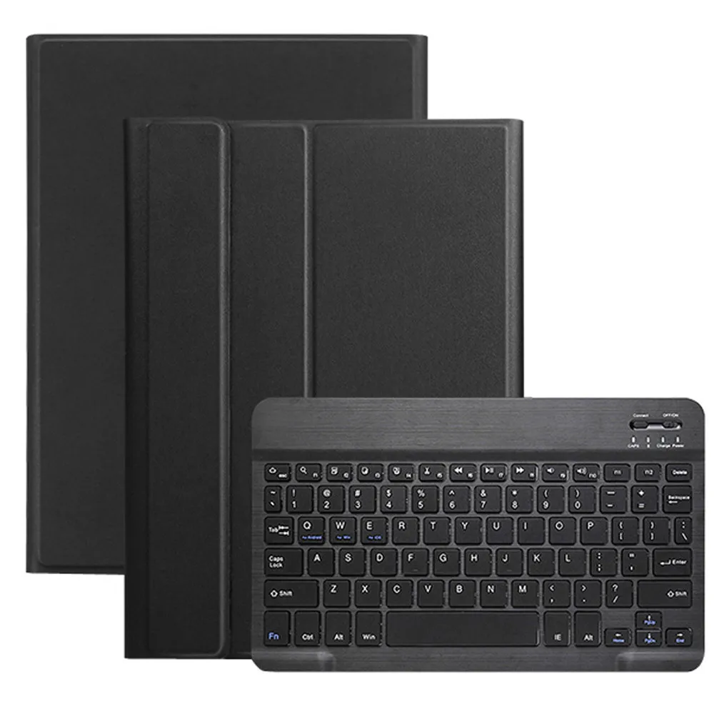 Портативный из искусственной кожи Беспроводная клавиатура-чехол для Samsung Galaxy Tab S6 10,5 SM-T860/T865 защитный чехол для планшета чехол