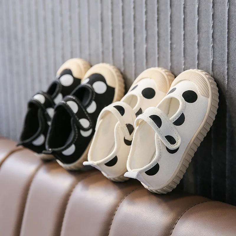 

2021 Spring Summer New Children Canvas Shoes Girls Boys Soft Sole Shoes Baby Toddler Korean Casual Sneakers Kids Shoes 2 3 4 5 6
