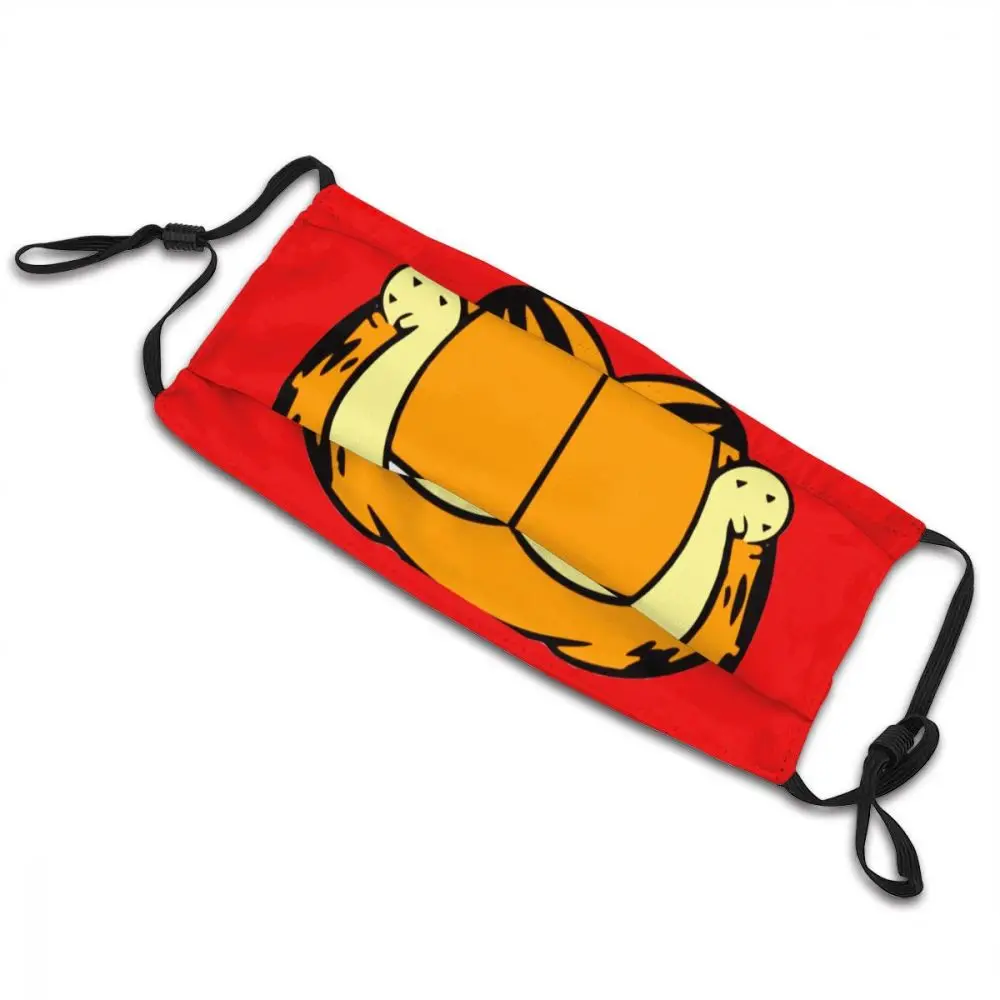 Garfield I Hate Mondays одноразовая маска для лица забавная кошачья противодымчатая