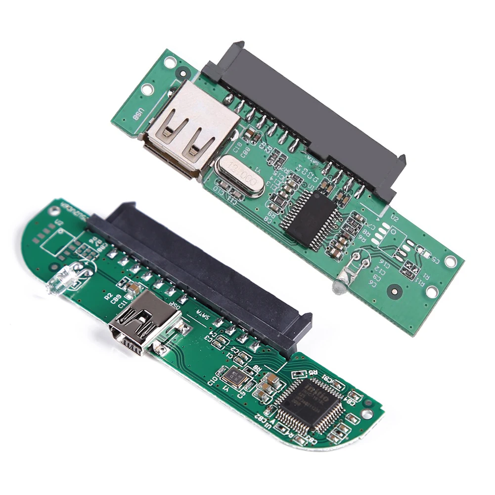 Адаптер для жесткого диска 2 5 &quot USB 0 на SATA 7 + 15 Pin конвертер 5&quot жестких дисков SSD