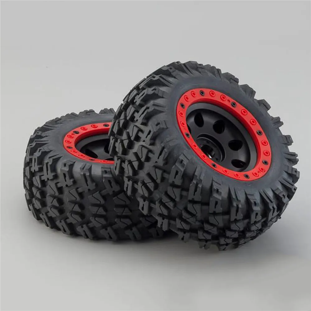 4 шт. большие шины 17 мм без пасты для 1/7 Traxxas UDR Unlimited Desert Racer Tires 135 RC автомобильные