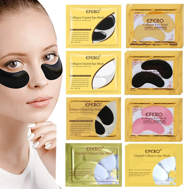 

100/150Pair Collagen Eye Masks Sleeping Gel Patches Hydrogel Anti Age Anti Wrinkles Dark Circles Eyes Bags Remove Skin Care