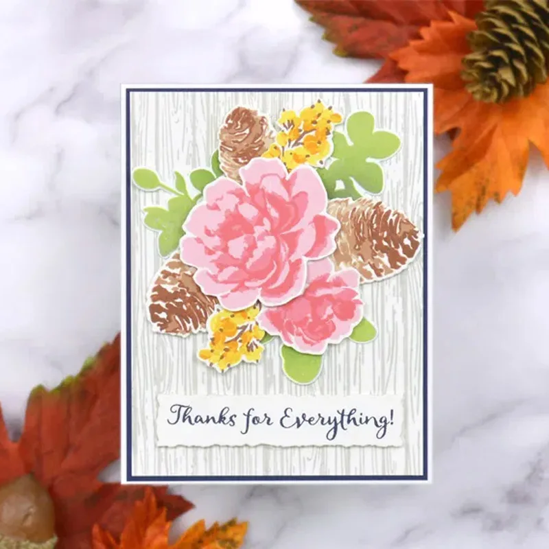 Многослойные Цветочные пионы ромашки цветущая лоза роза листья прозрачные