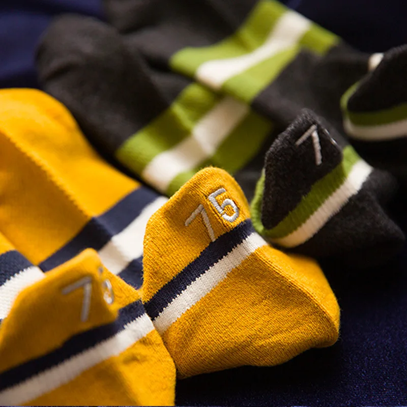 Socks men's socks pure cotton thin short tube cotton socks deodorant summer boat socks sweat-absorbent and breathable 4 pairs