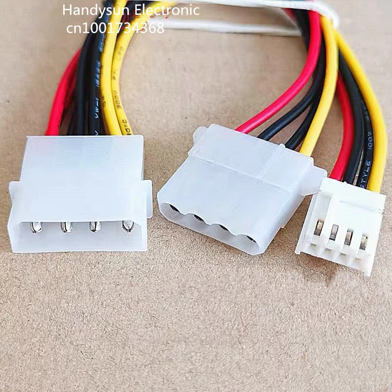 30 см IDE 4-контактный штекер Molex на гнездо + ITX маленький 1 в 2 Y разветвитель адаптер