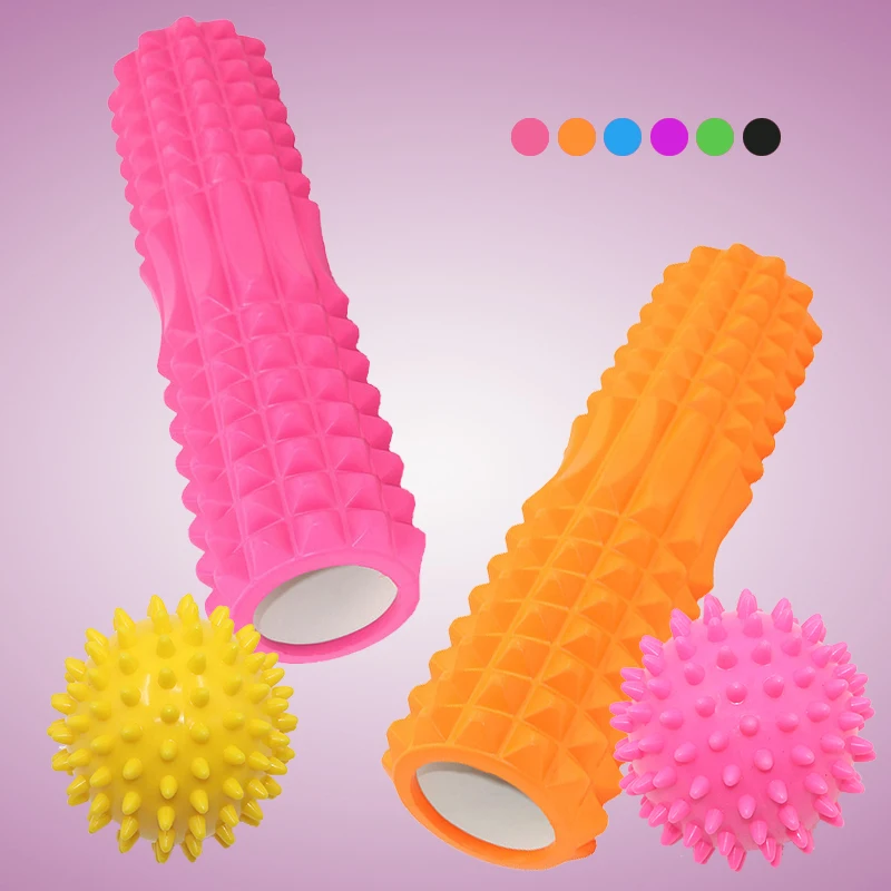 Йога пенный Ролик в виде колонны эва высокой плотности упражнения массажный