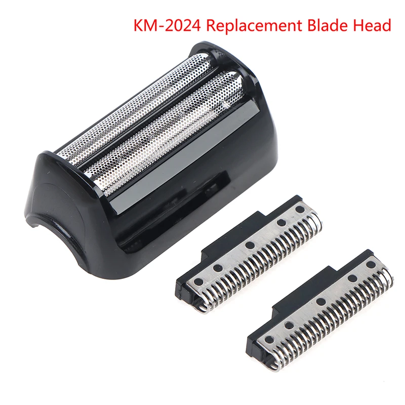 Head For Mens Electric Shaver Km-2024 Razor Mesh Blade Net Original Replacement Beard Shaving Parts