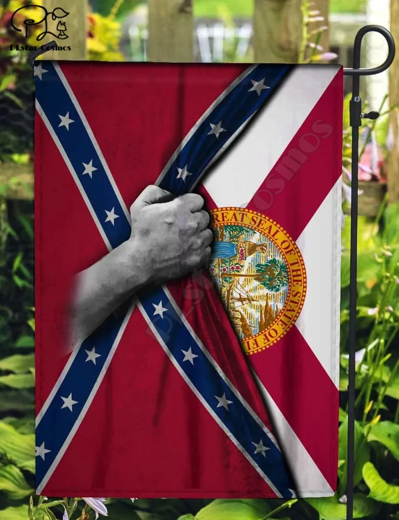 Флаг со звездами и полосками флаг домика Садовый белый простой термоперенос