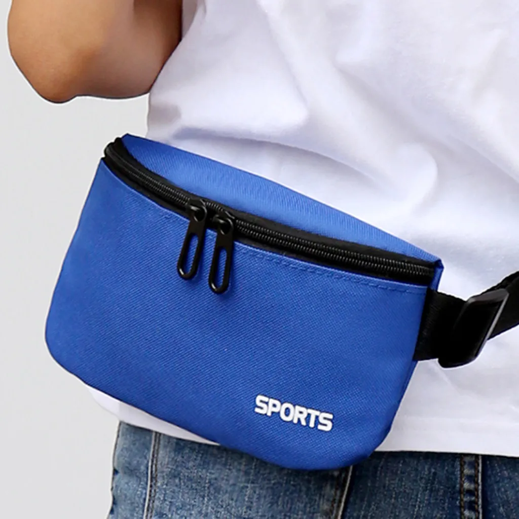 Поясная сумка для мужчин и женщин простая повседневная модная холщовая