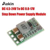 ultra small mini dc dc step down power supply module 3a buck converter adjustable 1 8v 2 5v 3 3v 5v 9v 12v for arduino diy kit