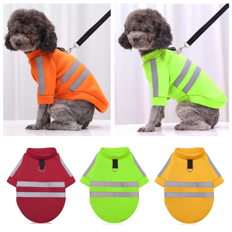 2020 New Arrival Dog Coat Safety Reflective Pet Clothes for Chihuahua Winter Warm Hoodies Jacket Small Dogs 20A | Дом и сад