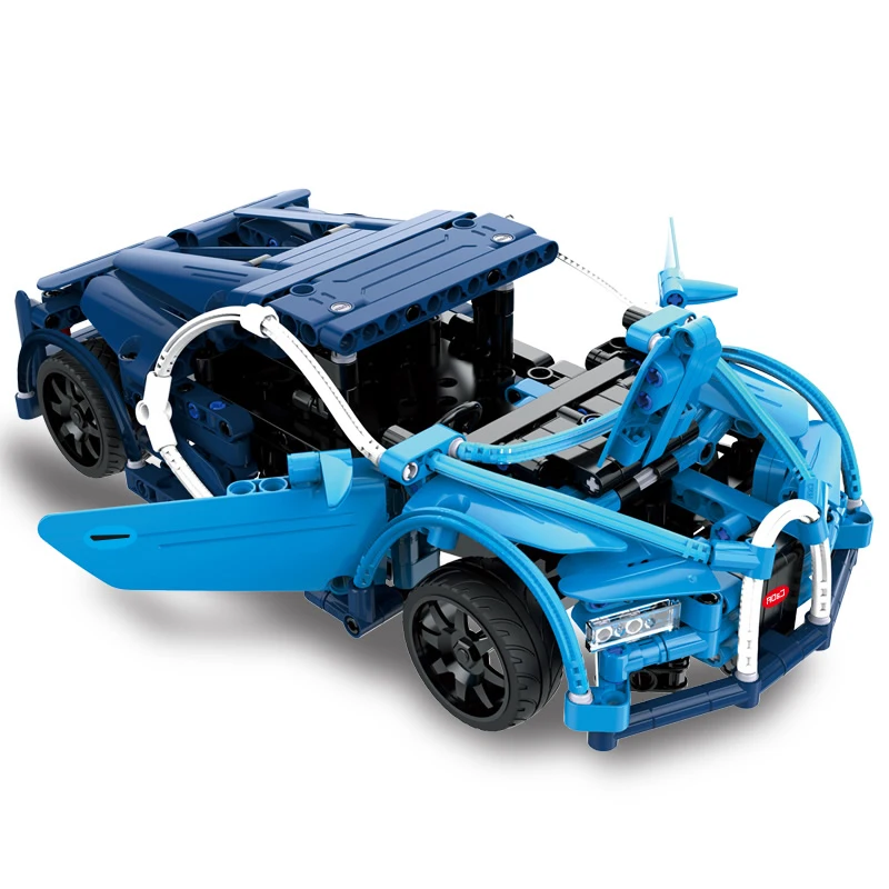 419pcs Building Blocks Set Sport RC Car Bricks Super Racing Racer Remote Control Cars Model Toy Kid compatible Technic | Игрушки и хобби