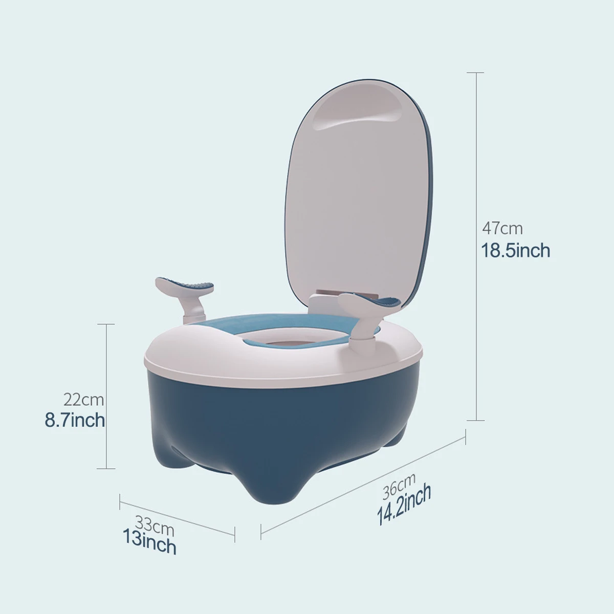 

New Style Toilet for Kids Boy Girl Baby Bedpan Baby Urinal Child Toilet Ring Bedpan Potty Seat Toilet Training 1-6 years old