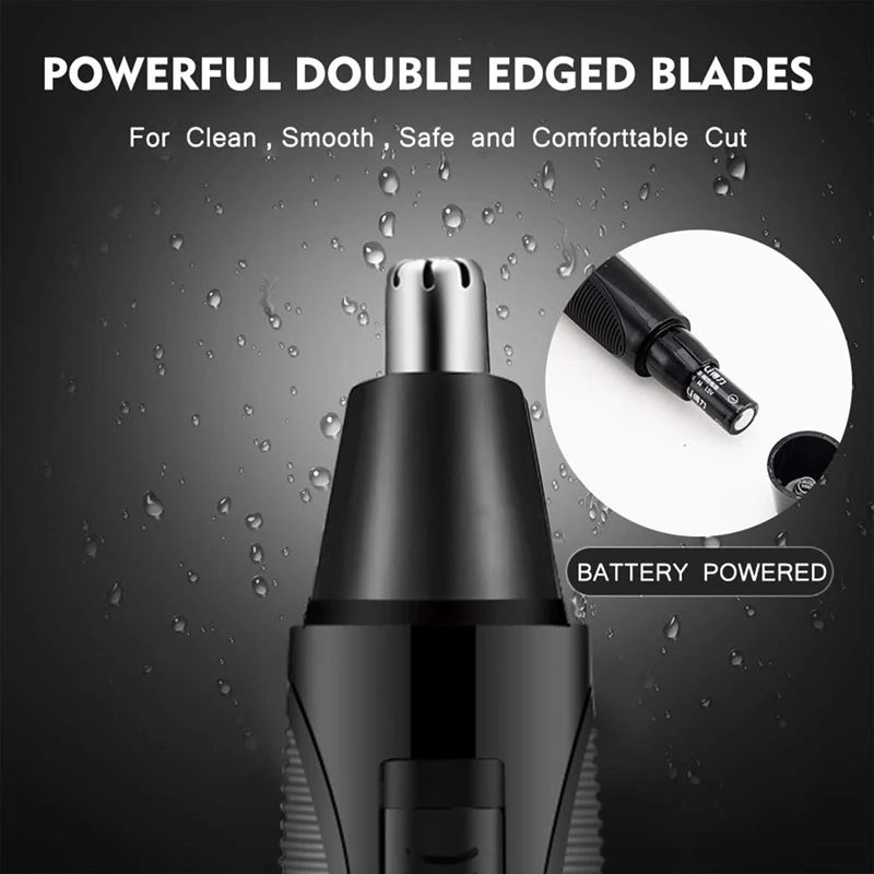 

Electric Nose Hair Trimmer Men's Nose Hair Trimmer Black