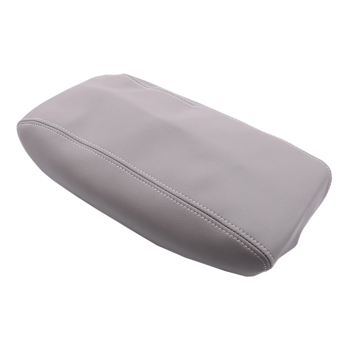 Серая крышка подлокотника для центральной консоли из искусственной кожи