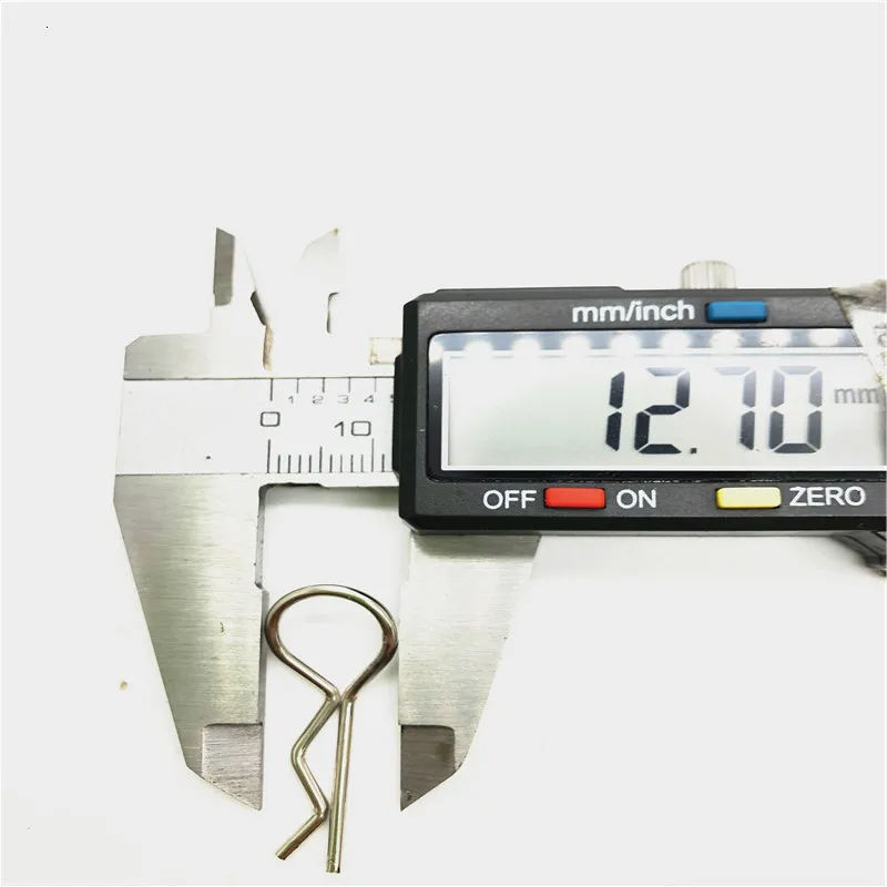 Dropshipping 8pcs Body Clips Pins Stainless Steel For 1/8 1/7 1/5 RC Car Shel body KM ROVAN HSP Truck Buggy Baja Monster truck