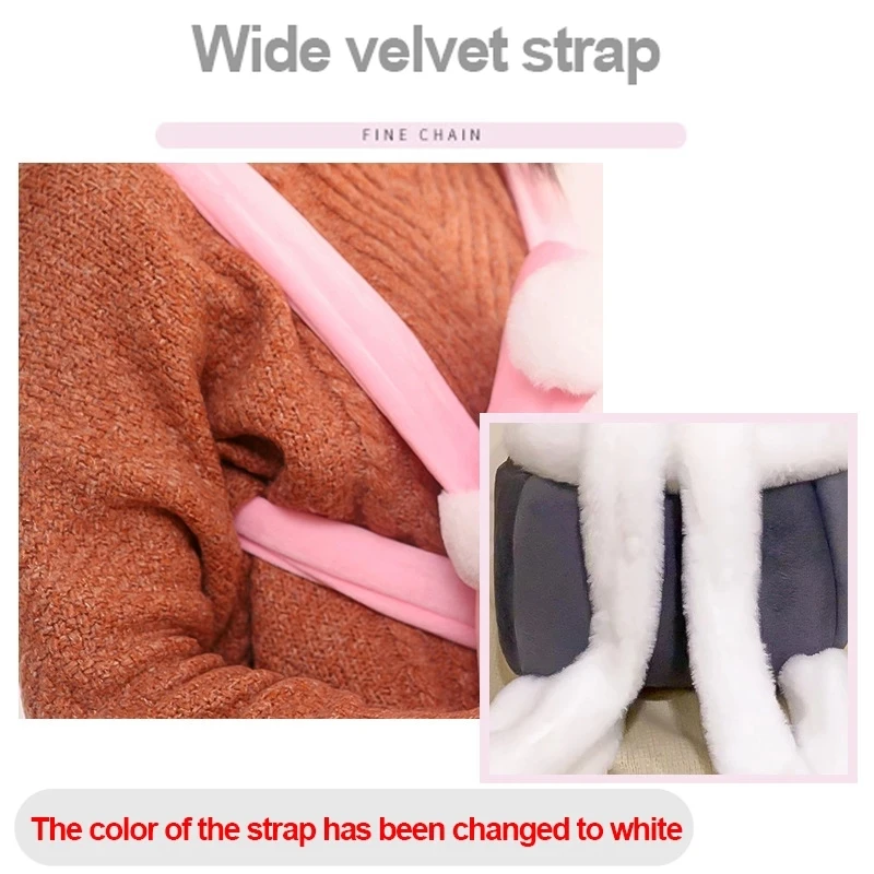 Купить Теплая Сумка-переноска для домашних животных, маленький рюкзак для кошек и собак, зимняя плюшевая подвесная нагрудная сумка для путешестви... Продажа Теплая Сумка-переноска для домашних животных, маленький рюкзак для кошек и собак, зимняя плюшевая подвесная нагрудная сумка для путешестви...