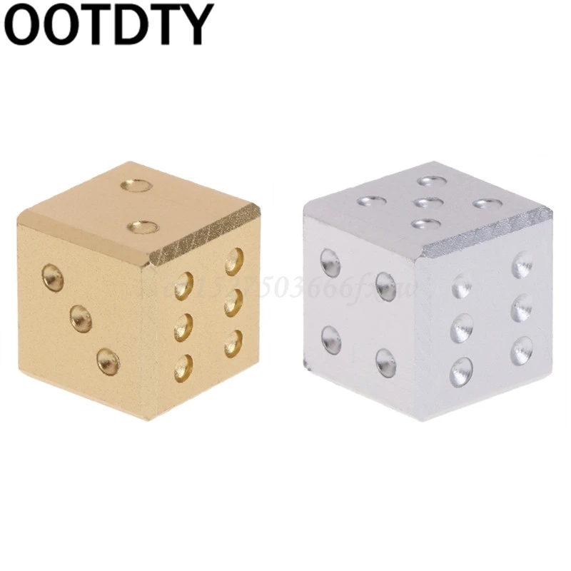 Золото серебро алюминий металл кости клубный бар питьевая игра игровой