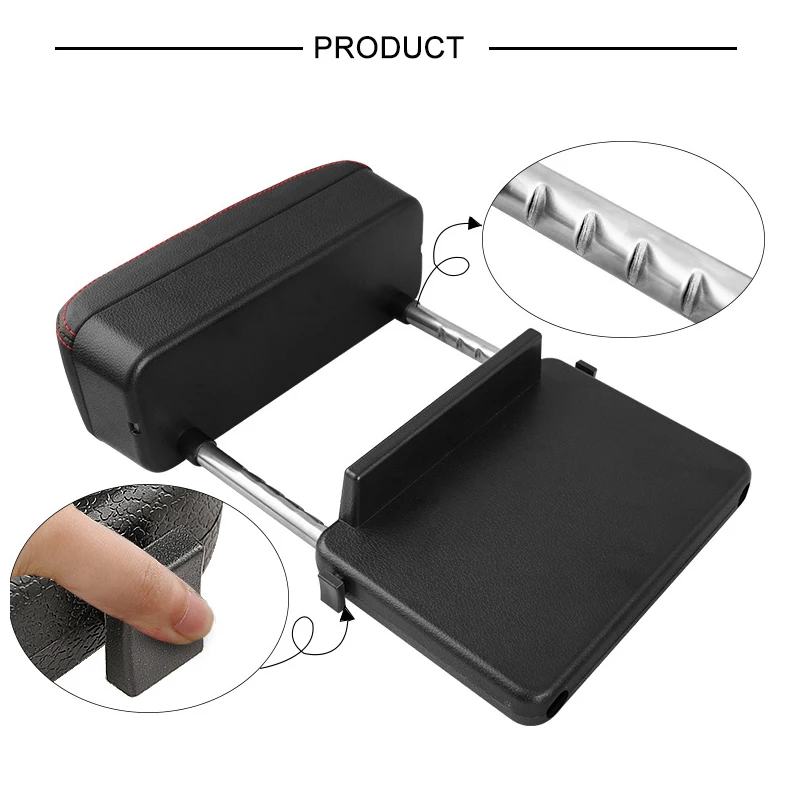 Универсальный автомобильный подлокотник-органайзер регулируемый подлокотник