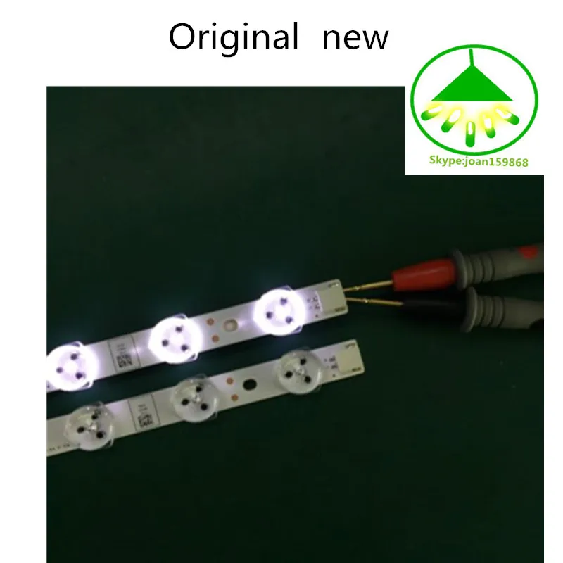 Оригинальная новая светодиодная лента 11 светодиодов 574 мм 2 шт./Лот для VES32BL11