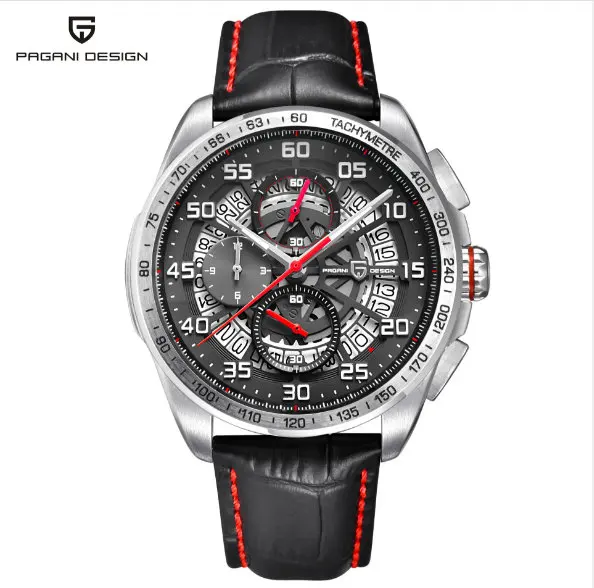 PAGANI дизайнерские Роскошные Брендовые мужские наручные часы с кожаным ремешком 30