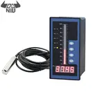 Контроллер уровня воды DANIU с датчиком уровня 0-5 м, передатчик глубины жидкости, контроллер глубины воды с 4 релейными выходами