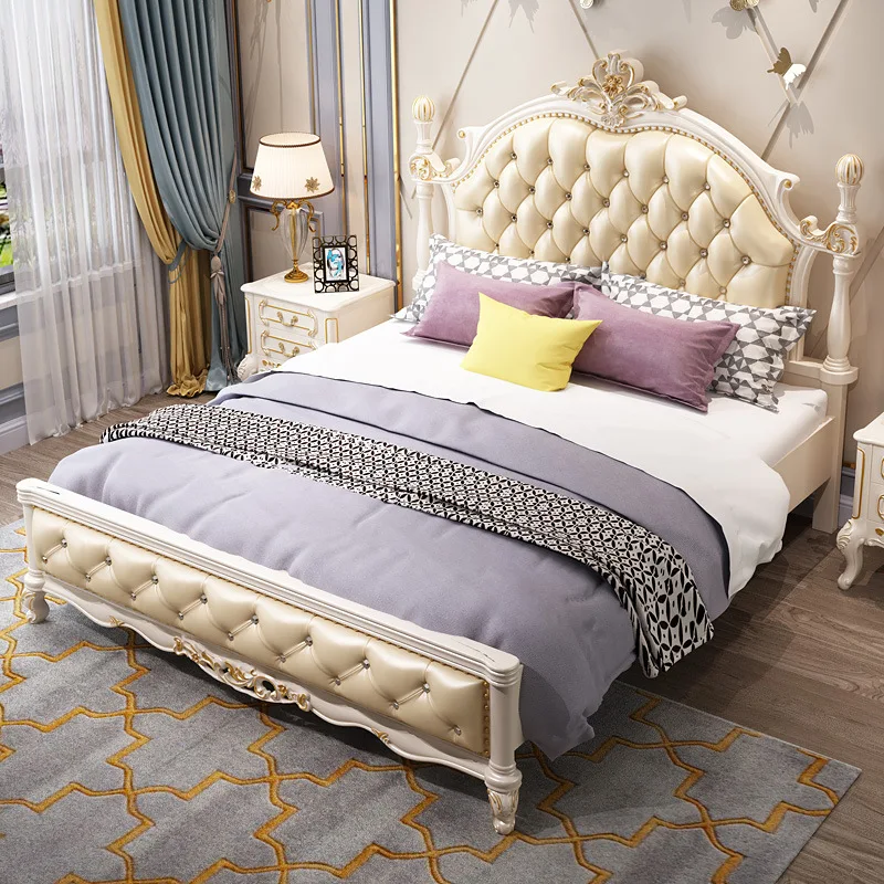 Светильник Кая Роскошная простая американская кровать двойная 1 5/1 8 м