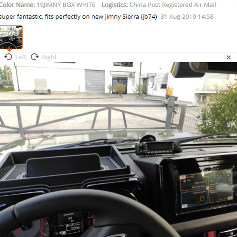 Ящик для хранения приборной панели, органайзер для Suzuki Jimny, внутренний держатель для телефона, лоток Jimny, Многофункциональная подставка для телефона, консоль